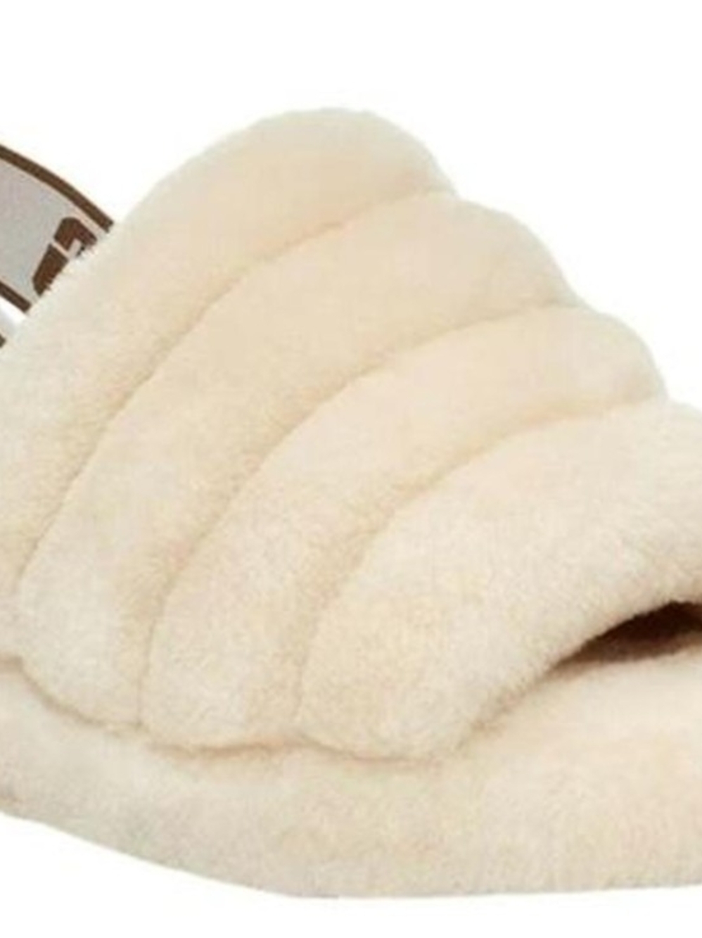 UGG Cozy Quilted Slide Slippers in Cream